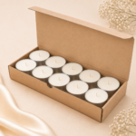 caja velas de te x 10