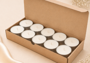 caja velas de te x 10